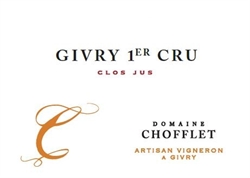 2019 Givry 1er Cru Rouge, Clos Jus, Domaine Chofflet